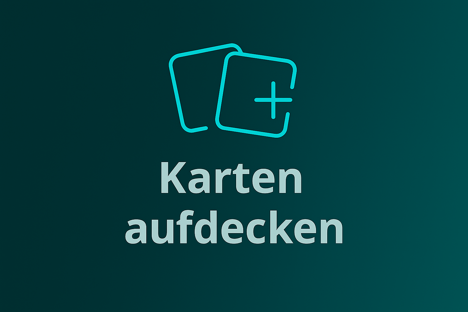 Beispiel Karten aufdecken